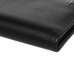Chanel Black Caviar Leather Bifold Wallet