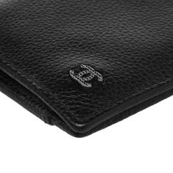 Chanel Black Caviar Leather Bifold Wallet