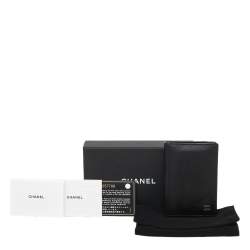 Chanel Black Caviar Leather Bifold Wallet