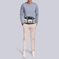 Chanel Navy Blue/White Nylon and Vintage CC Belt Bag Chanel | TLC