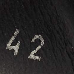 مملوكة مسبقًا Chanel White Leather Logo Lace Up CC Low Top Sneakers Size 42