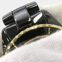Chanel Black Ceramic J12 H9541 Automatic Men's Wristwatch 38 mm