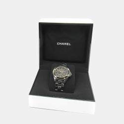 Chanel Black Ceramic  J12 H9762 Automatic Men's Wristwatch 38 mm