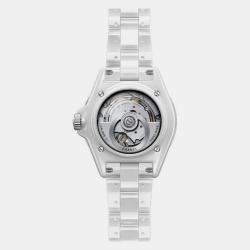 Chanel White Ceramic J12 H5700 Automatic Men's Wristwatch 38 mm