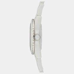 Chanel White Ceramic J12 H7481 Automatic Men's Wristwatch 38 mm