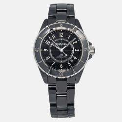 Chanel J12 H5697 Automatic Black Ceramic Men's Wristwatch 38mm