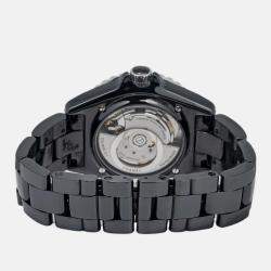 Chanel J12 H5697 Automatic Black Ceramic Men's Wristwatch 38mm