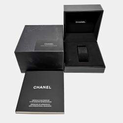 Pre Owned Chanel J12 H2566 Automatic Black Diamonds Ceramic Women’s Wristwatch 38mm