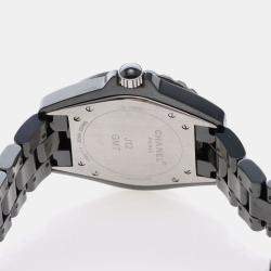 Pre Owned Chanel J12 GMT H2012 Automatic Stainless Steel Men's Wristwatch 42 mm