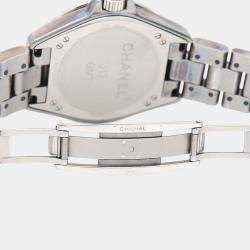 Pre Owned Chanel J12 Automatic Ceramic Stainless Steel Men's Wristwatch 41 mm