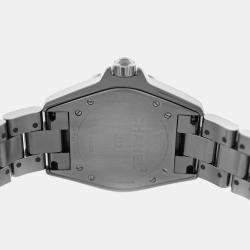 Pre Owned Chanel J12 Chromatic H2979 Automatic Grey Ceramic Stainless Steel Men's Wristwatch 38 mm