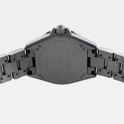 Pre Owned Chanel J12 H3099 Automatic Grey Ceramic Stainless Steel Men's Wristwatch 41 mm