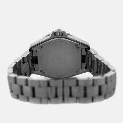 Pre Owned Chanel J12 H3099 Automatic Grey Ceramic Stainless Steel Men's Wristwatch 41 mm