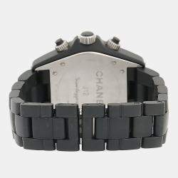 مملوكة مسبقًا ساعة يد رجالية شانيل J12 سوبرليجيرا أوتوماتيكية سيراميك ستانلس ستيل 41.5 مم