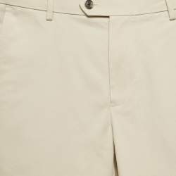 Charles Tyrwhitt Beige Gabardine Extra Slim Fit Trousers S