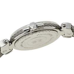 Pre Owned Philippe Charriol Blue 18K Yellow Gold & Stainless Steel 55.97.2379 Men's Wristwatch 33 mm