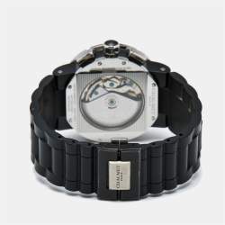 Chaumet Black PVD Coated Titanium Stainless Steel Rubber Class One W17291-45B Men's Wristwatch 45 mm 