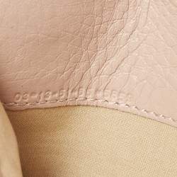 Chloe Beige Leather Lily Continental Wallet
