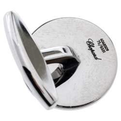 Chopard Silver Tone Classic Mille Miglia Racing Cufflinks