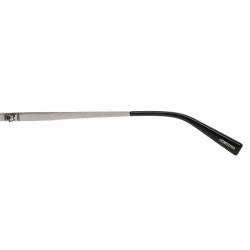 Chopard Silver/Black SCHA02 Polarized Aviator Sunglasses 