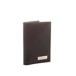 Chophard Dark Brown Leather Classic Bifold Wallet