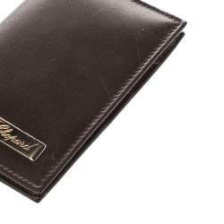 Chophard Dark Brown Leather Classic Bifold Wallet