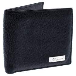 Chopard Black Leather Classic Bifold Wallet