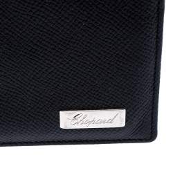 Chopard Black Leather Classic Bifold Wallet