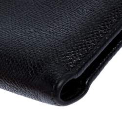 Chopard Black Leather Classic Bifold Wallet