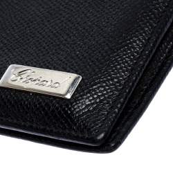 Chopard Black Leather Classic Bifold Wallet