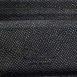 Chopard Black Leather Classic Bifold Wallet