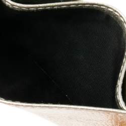 Chopard Gold Leather Happy Card Holder with Chain