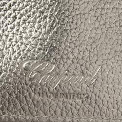 Chopard Gold Leather Happy Card Holder with Chain