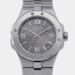 Chopard Grey Stainless Steel Alpine Eagle 298600-3002 Automatic Men's Wristwatch 41 mm
