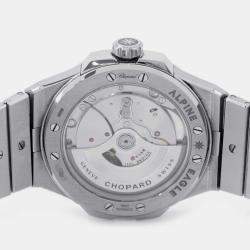 Chopard Grey Stainless Steel Alpine Eagle 298600-3002 Automatic Men's Wristwatch 41 mm