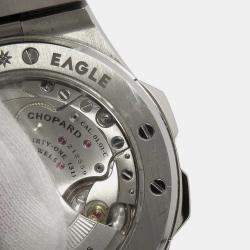 Chopard Grey Stainless Steel Alpine Eagle 298600-3002 Automatic Men's Wristwatch 41 mm