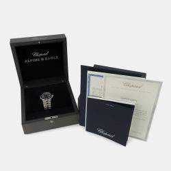 Chopard Grey Stainless Steel Alpine Eagle 298600-3002 Automatic Men's Wristwatch 41 mm