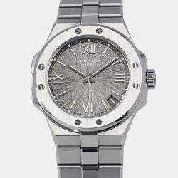 Chopard Grey Stainless Steel Alpine Eagle 298600-3002 Automatic Men's Wristwatch 41 mm