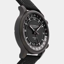 Pre-Owned Chopard L.U.C GMT One Black Limited Edition 168579-3004