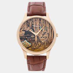 مملوكة مسبقًا ساعة يد أوتوماتيكية شوبارد ل.ي.س. إكس بي أوروشي تايجر 161902-5048 مستعملة 40 مم