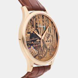 Pre Owned ساعة يد أوتوماتيكية شوبارد ل.ي.س. إكس بي أوروشي تايجر 161902-5048 مستعملة 40 مم