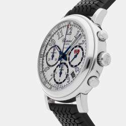 Pre Owned Pre-Owned Chopard Mille Miglia Chronograph 16/8331-99 Silver Automatic Stainless Steel Men's Wristwatch 39 MM