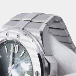 Pre Owned Chopard Alpine Eagle 298600-3014 Green Stainless Steel Automatic Men's Watches 41mm