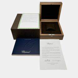 Pre Owned Chopard L.U.C Perpetual Chrono 168611-3001 Grey Titanium Manual Winding Men's Watches 45mm