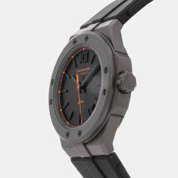 Pre Owned Chopard Alpine Eagle SL Cadence 8HF 298600-3028 Black Titanium Automatic Men's Watches 41mm