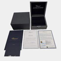 Pre Owned Chopard Alpine Eagle SL Cadence 8HF 298600-3028 Black Titanium Automatic Men's Watches 41mm