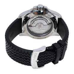 Chopard Black Stainless Steel Rubber MIlle Miglia GT XL 16-8514-3001 Men's Wristwatch 44 mm