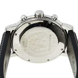 Chopard Blue Stainless Steel Rubber Godolphin Mille Miglia 8271 Men's Wristwatch 39 mm