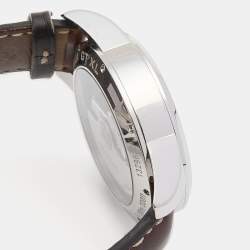 ساعة يد رجالية شوبارد ميل ميغليا GT XL 8997 جلد ستانلس ستيل سوداء 44 مم
