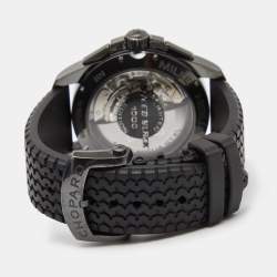 Chopard Black DL Coated Stainless Steel Rubber Mille Miglia GT XL 168459-3022 Men's Wristwatch 44 mm
